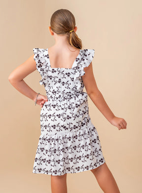 Vestido Jucy Preto Estampado