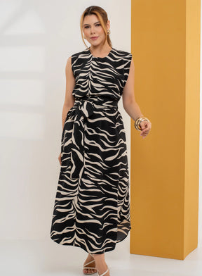 Vestido Bianca Estampado